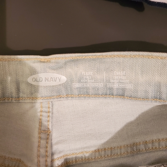 NWOT Old Navy flare ankle high rise jeans - Picture 10 of 11